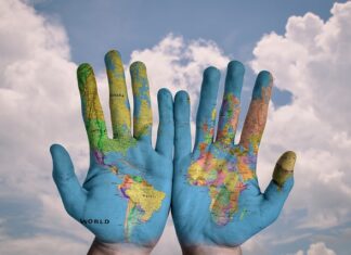 Jak sprawdzić gdzie jest północ a gdzie południe na mapie?